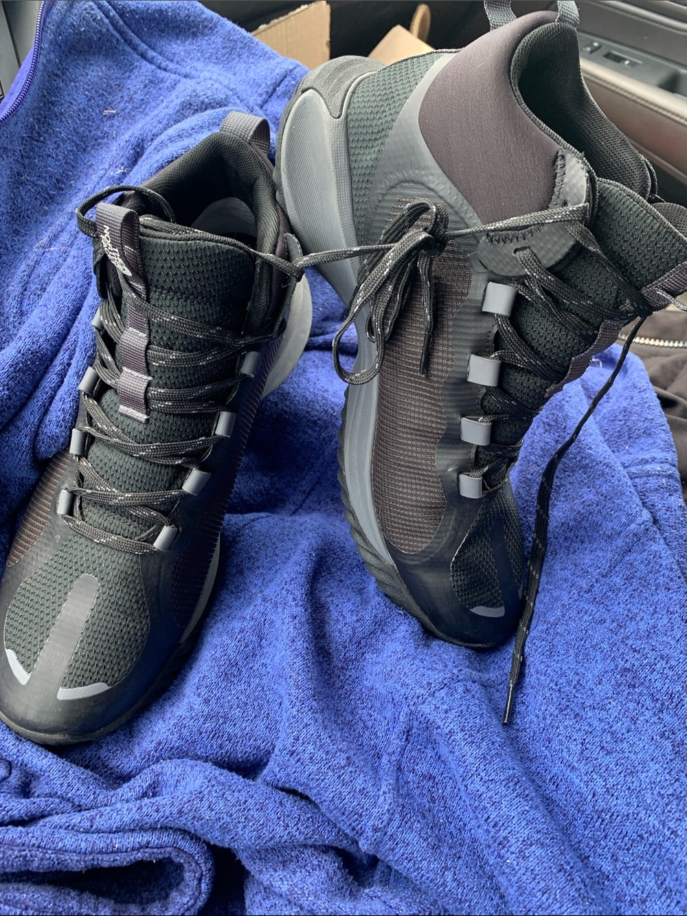 The North Face Black and Gray Men's Wayroute Mid